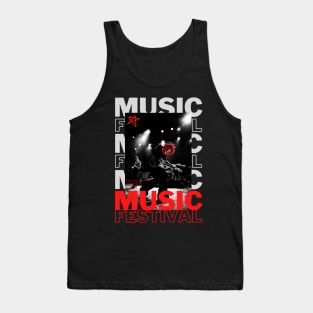 Music festival - vintage street wear Tank Top